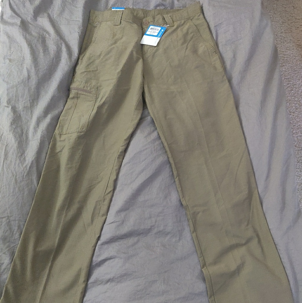 Khaki cargo pants